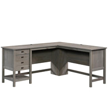 Cottage Road L Desk, Mystic Oak finish