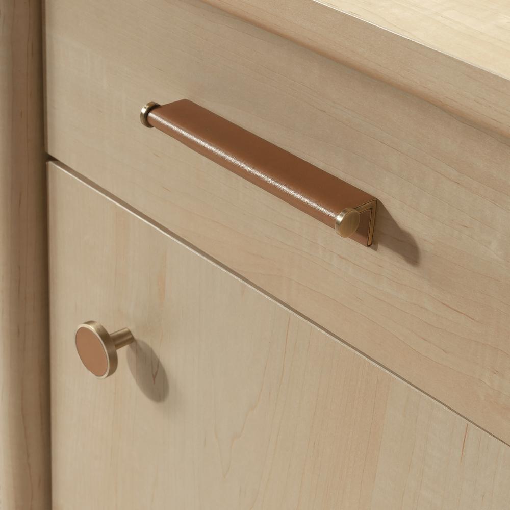 Whitaker Point Commercial Office Executive Desk, Natural Maple finish