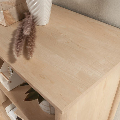 Whitaker Point Commercial Office Hutch, Natural Maple finish