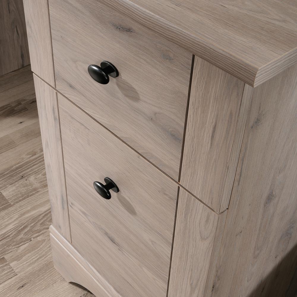 Miscellaneous Office Computer Desk, Laurel Oak finish