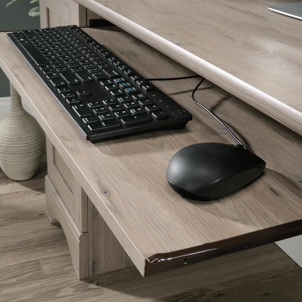 Miscellaneous Office Computer Desk, Laurel Oak finish