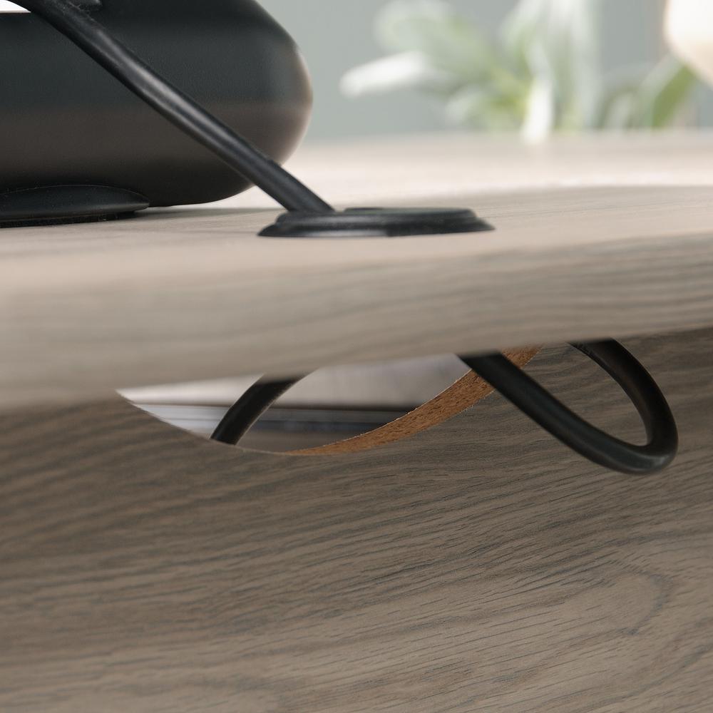 Miscellaneous Office Computer Desk, Laurel Oak finish