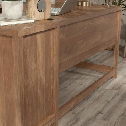 Cannery Bridge Commercial Office L Desk, Sindoori Mango finish