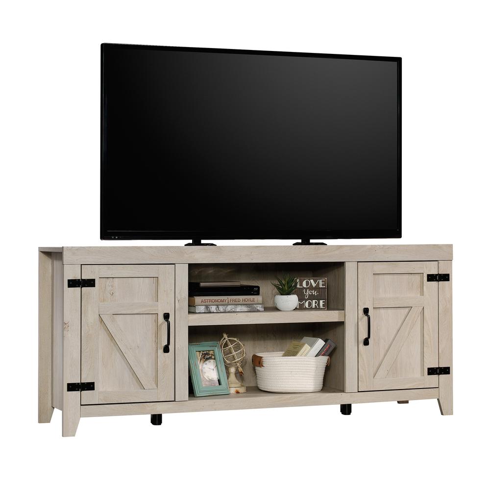 Misc Entertainment Credenza, For TVs up to 70", Chalked Chestnut finish
