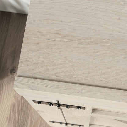 Misc Entertainment Credenza, For TVs up to 70", Chalked Chestnut finish