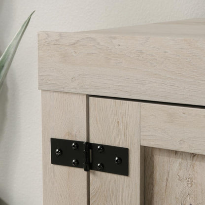 Misc Entertainment Credenza, For TVs up to 70", Chalked Chestnut finish