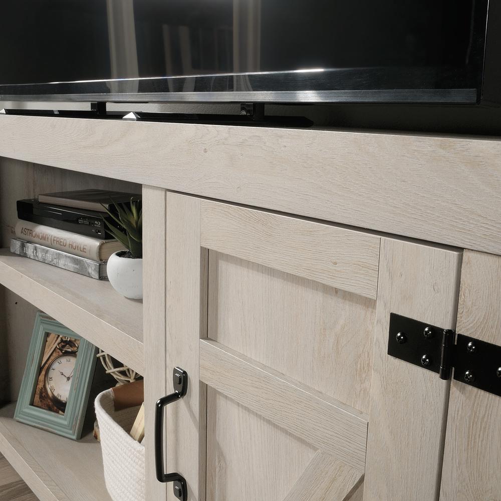 Misc Entertainment Credenza, For TVs up to 70", Chalked Chestnut finish