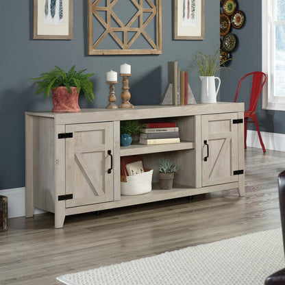 Misc Entertainment Credenza, For TVs up to 70", Chalked Chestnut finish