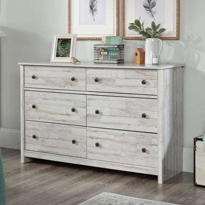 River Ranch Dresser, White Plank finish