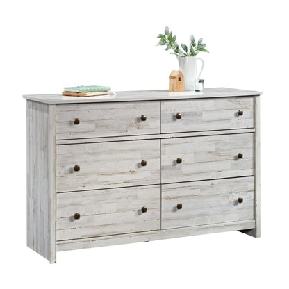 River Ranch Dresser, White Plank finish