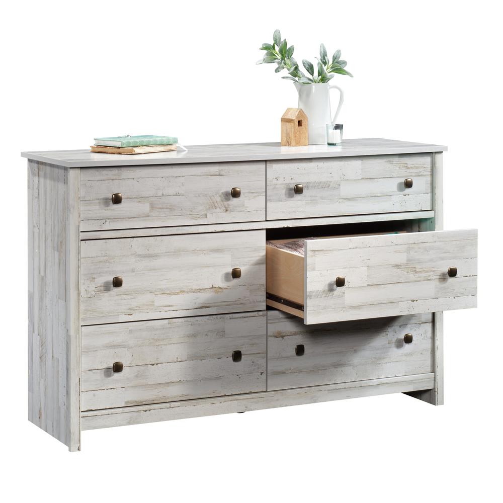 River Ranch Dresser, White Plank finish