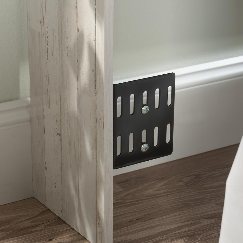 River Ranch Headboard, White Plank finish