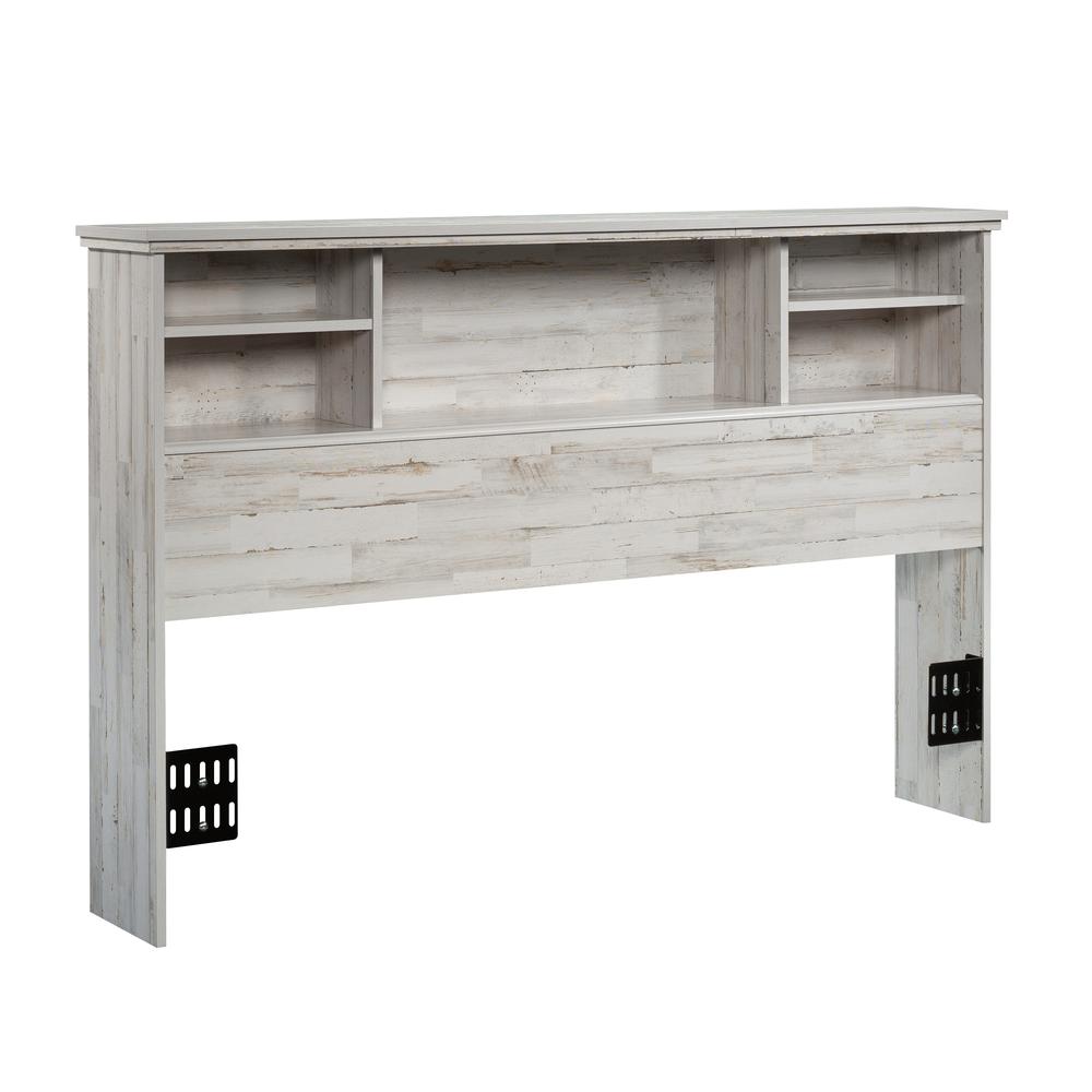 River Ranch Headboard, White Plank finish