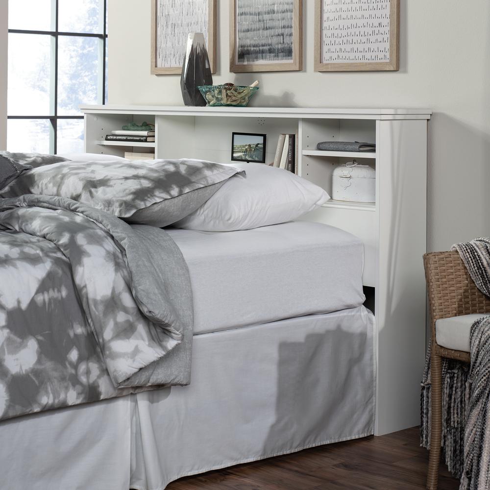 River Ranch Headboard, Soft White finish