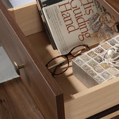 River Ranch Night Stand, Grand Walnut finish