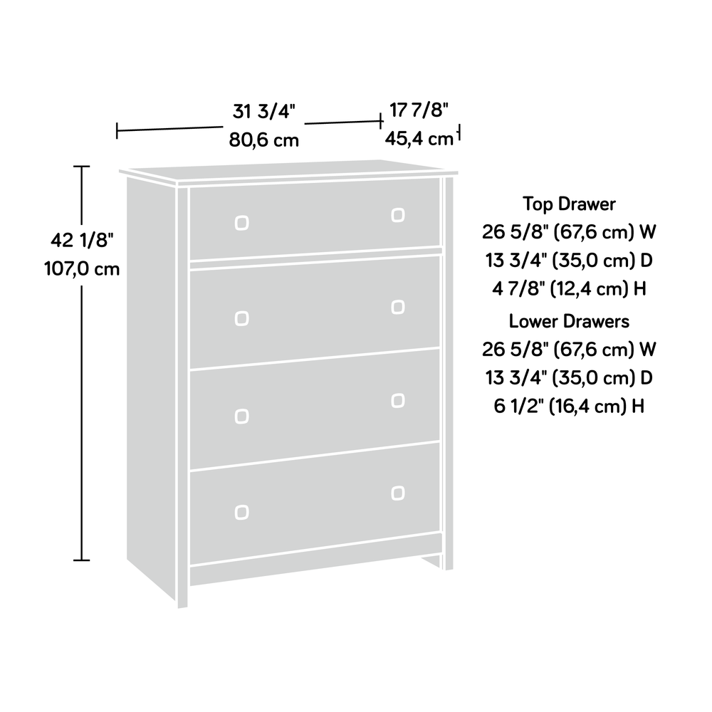 River Ranch Chest, Grand Walnut finish