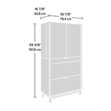 Harvey Park Computer Armoire, Grand Walnut finish