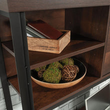 Briarbrook Commercial Office Hutch, Barrel Oak finish