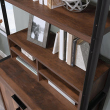 Briarbrook Commercial Office Hutch, Barrel Oak finish