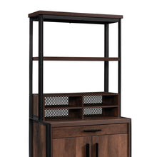 Briarbrook Commercial Office Hutch, Barrel Oak finish