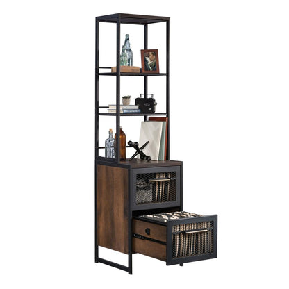 Briarbrook File Cabinet, Barrel Oak finish