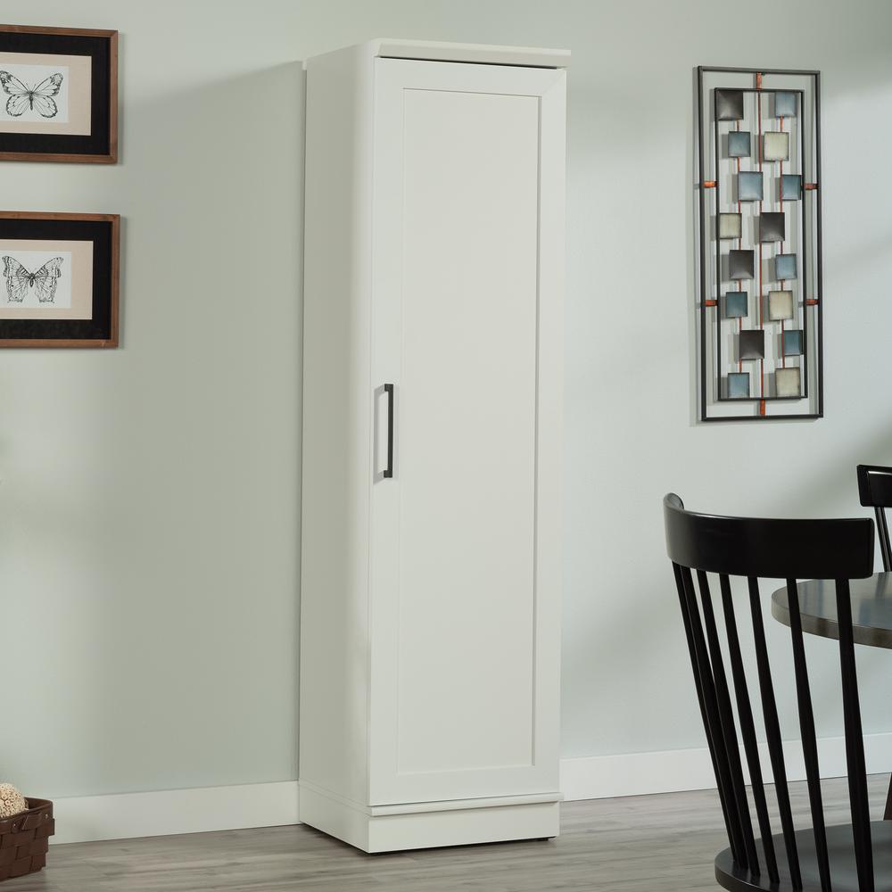 HomePlus Storage Cabinet, Soft White finish