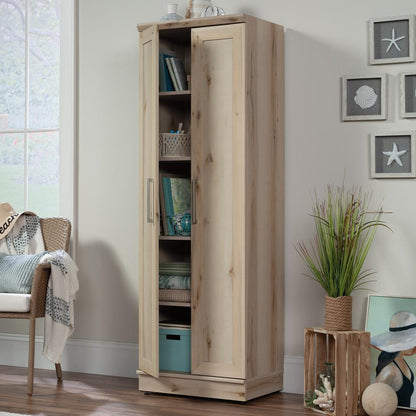 HomePlus Storage Cabinet, Pacific Maple finish