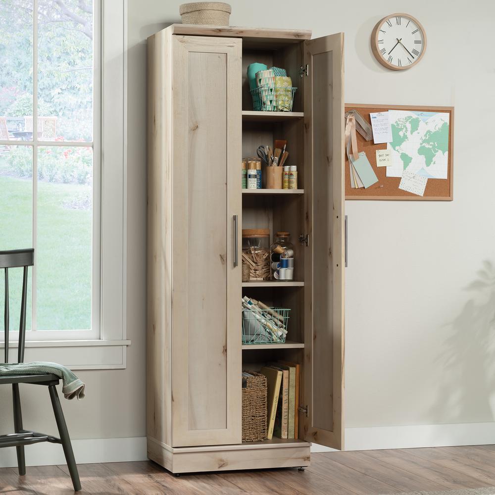 HomePlus Storage Cabinet, Pacific Maple finish