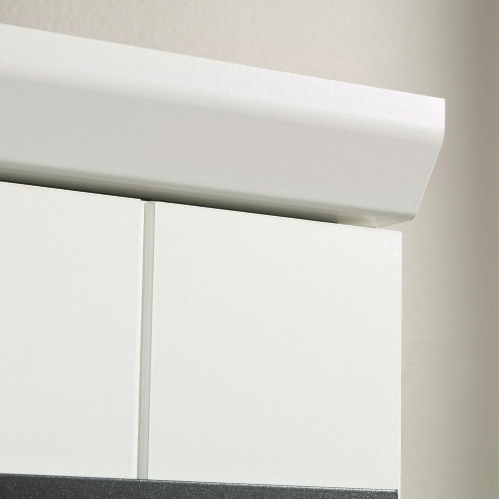 HomePlus Storage Cabinet, Soft White finish