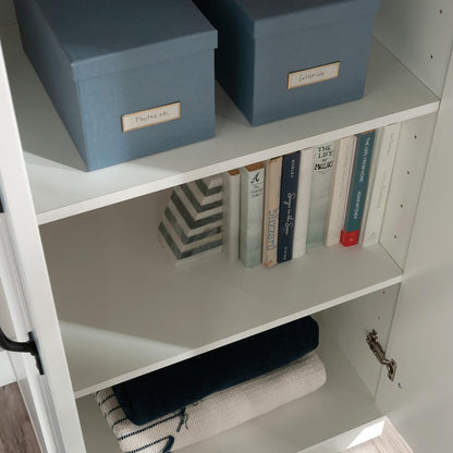 HomePlus Storage Cabinet, Soft White finish