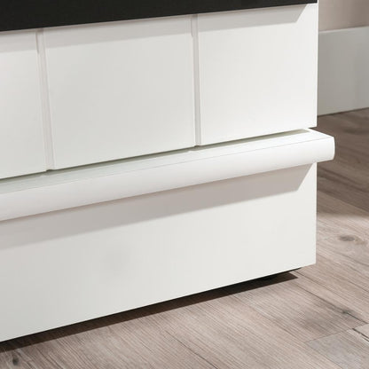 HomePlus Storage Cabinet, Soft White finish