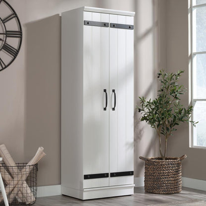 HomePlus Storage Cabinet, Soft White finish