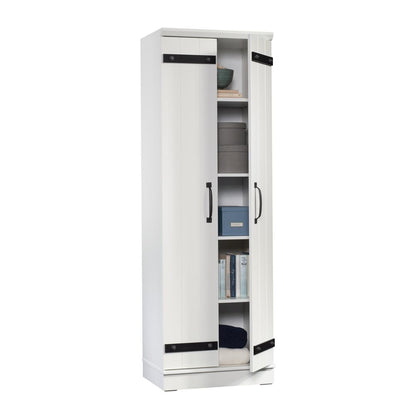 HomePlus Storage Cabinet, Soft White finish