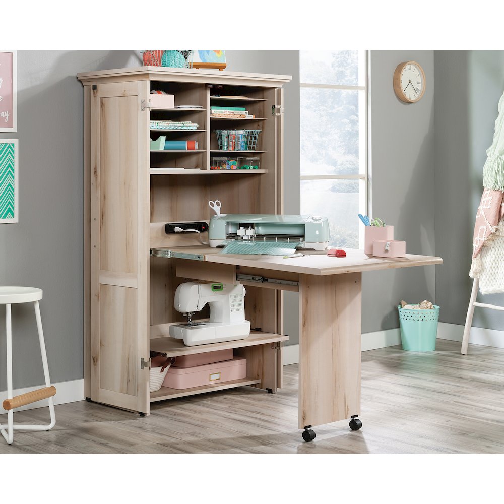 Miscellaneous Storage Craft & Hobby Storage, Pacific Maple finish