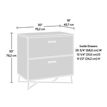 Canton Lane File Cabinet, Brew Oak finish