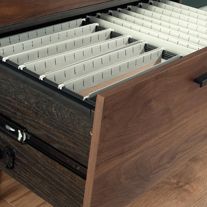 Canton Lane File Cabinet, Brew Oak finish