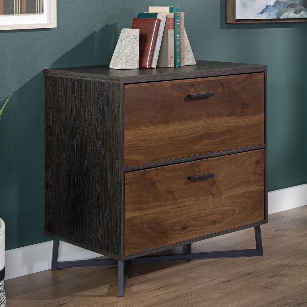 Canton Lane File Cabinet, Brew Oak finish