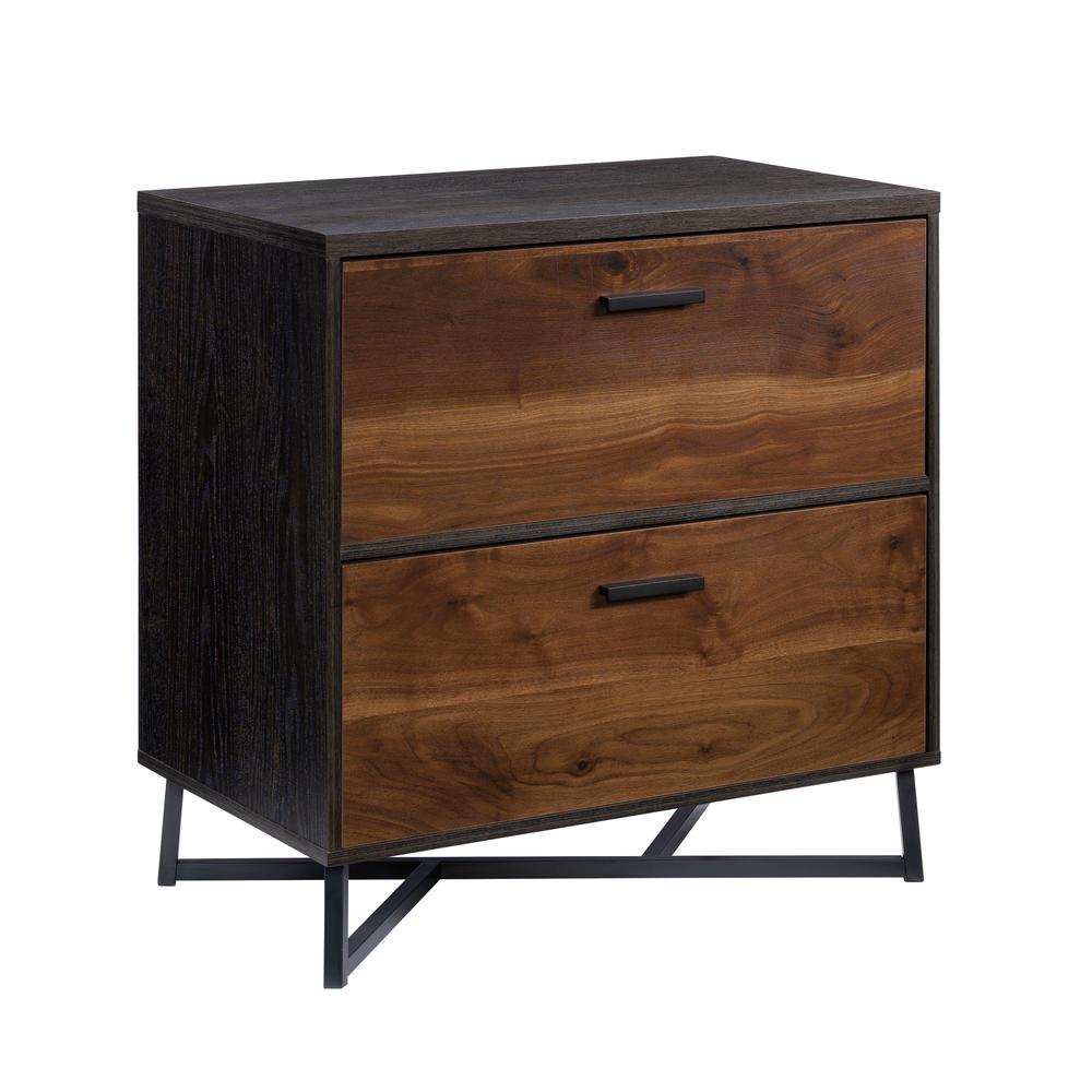 Canton Lane File Cabinet, Brew Oak finish