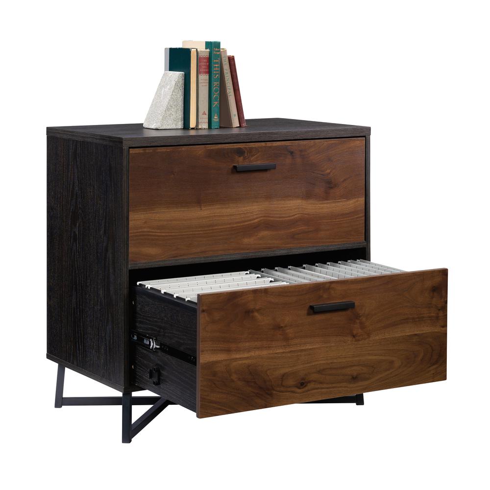 Canton Lane File Cabinet, Brew Oak finish