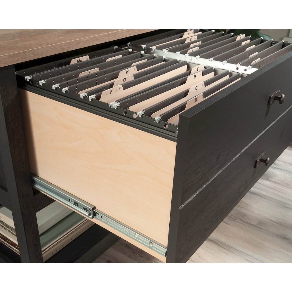 Cottage Road File Cabinet, Raven Oak finish