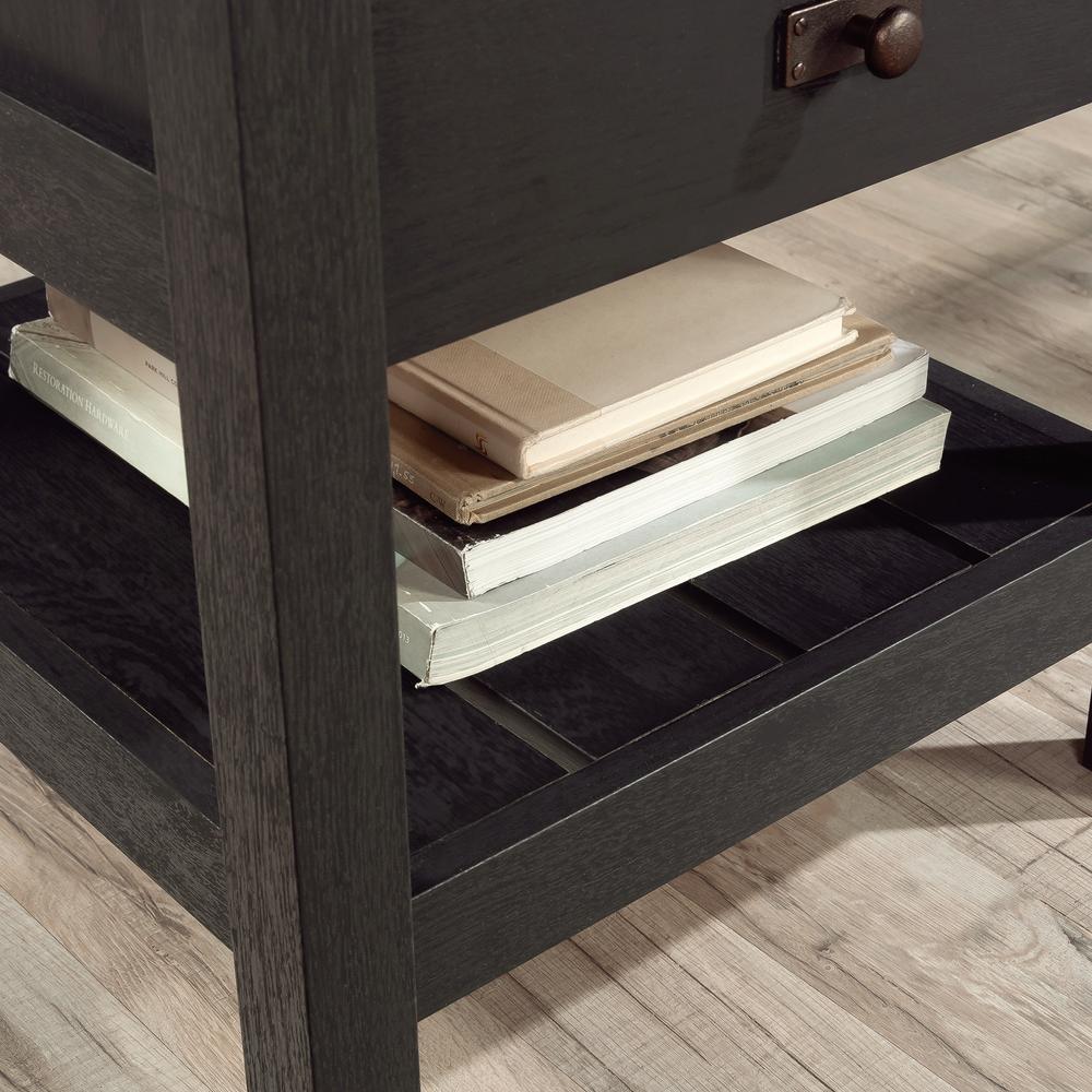 Cottage Road L Desk, Raven Oak finish
