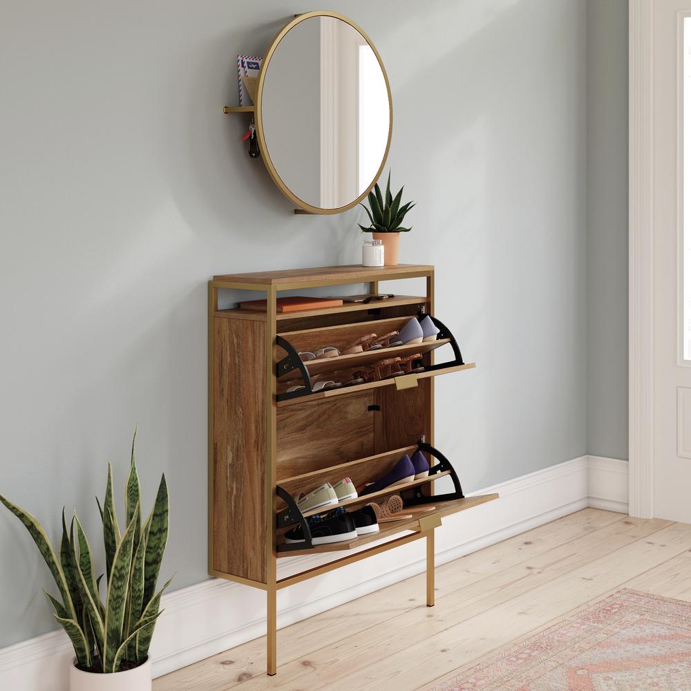 International Lux Storage Organizer, Sindoori Mango finish