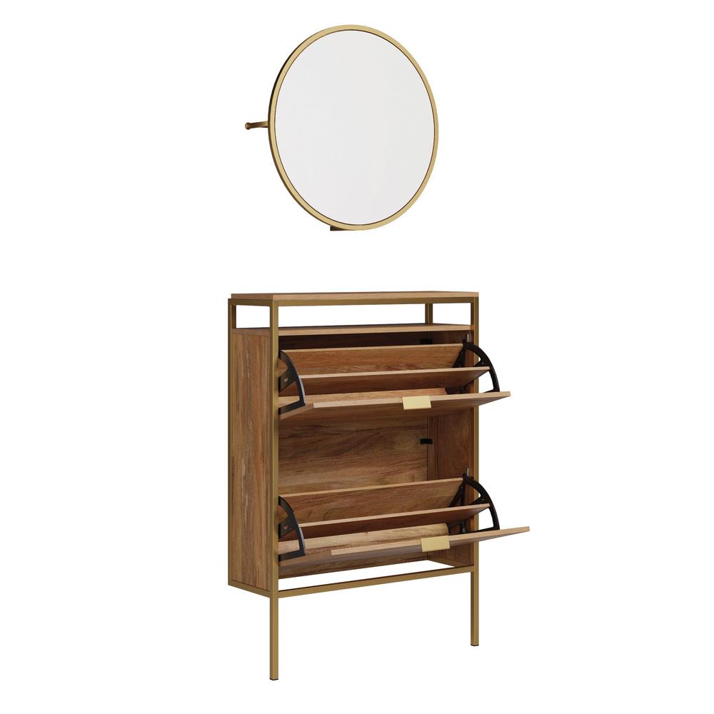 International Lux Storage Organizer, Sindoori Mango finish