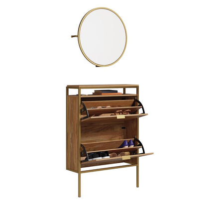 International Lux Storage Organizer, Sindoori Mango finish