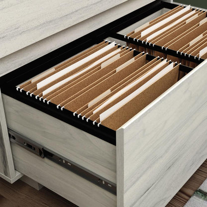 Porto Palma File Cabinet, Haze Acacia finish