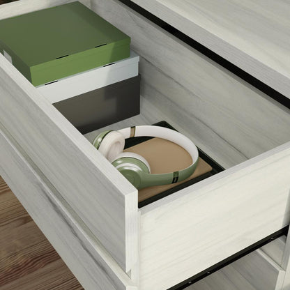 Porto Palma File Cabinet, Haze Acacia finish