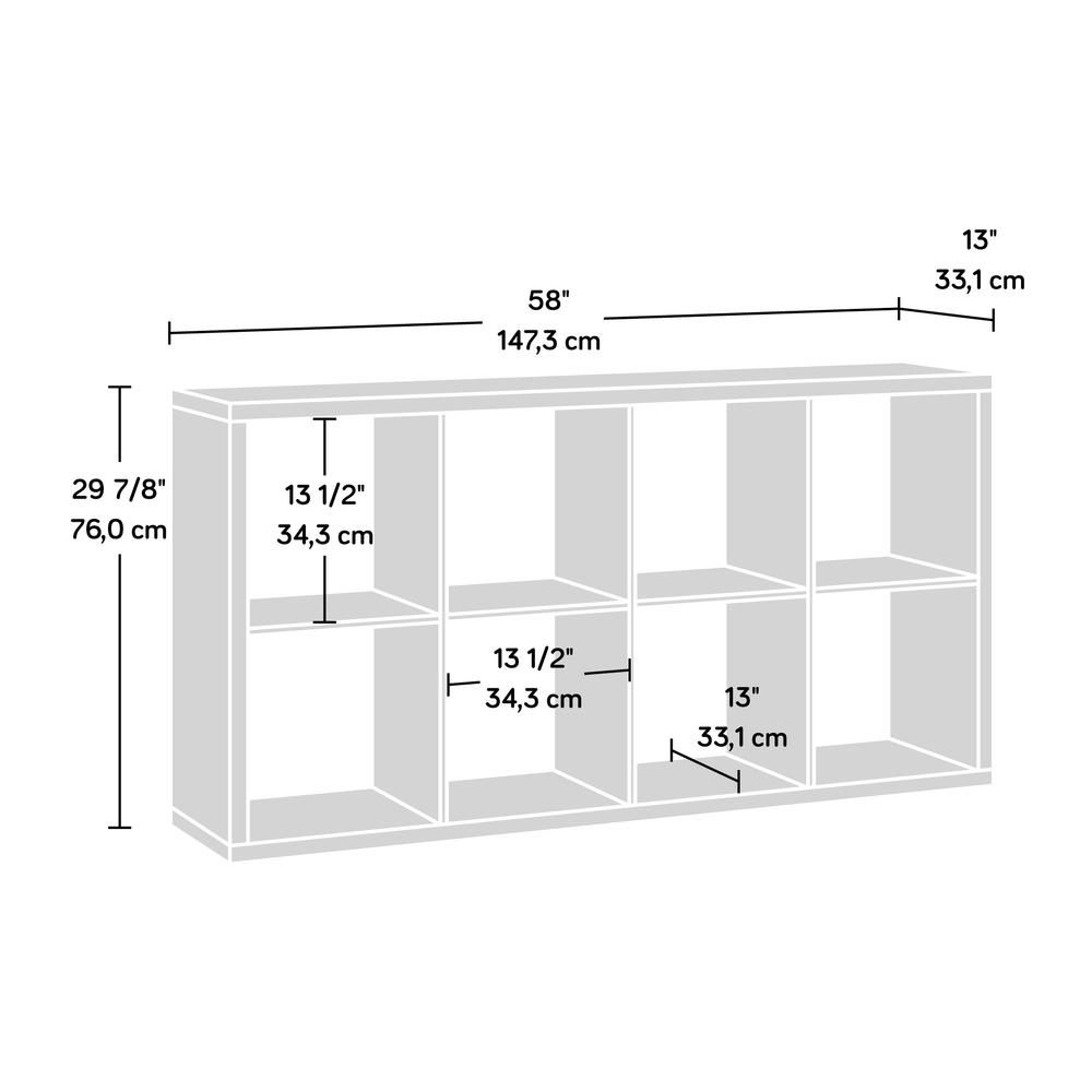 Miscellaneous Storage Storage Organizer, Rural Pine finish