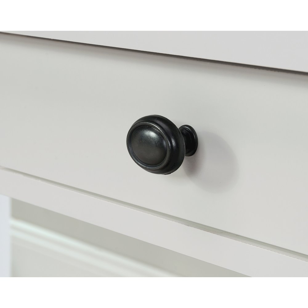 County Line Desk, Soft White finish