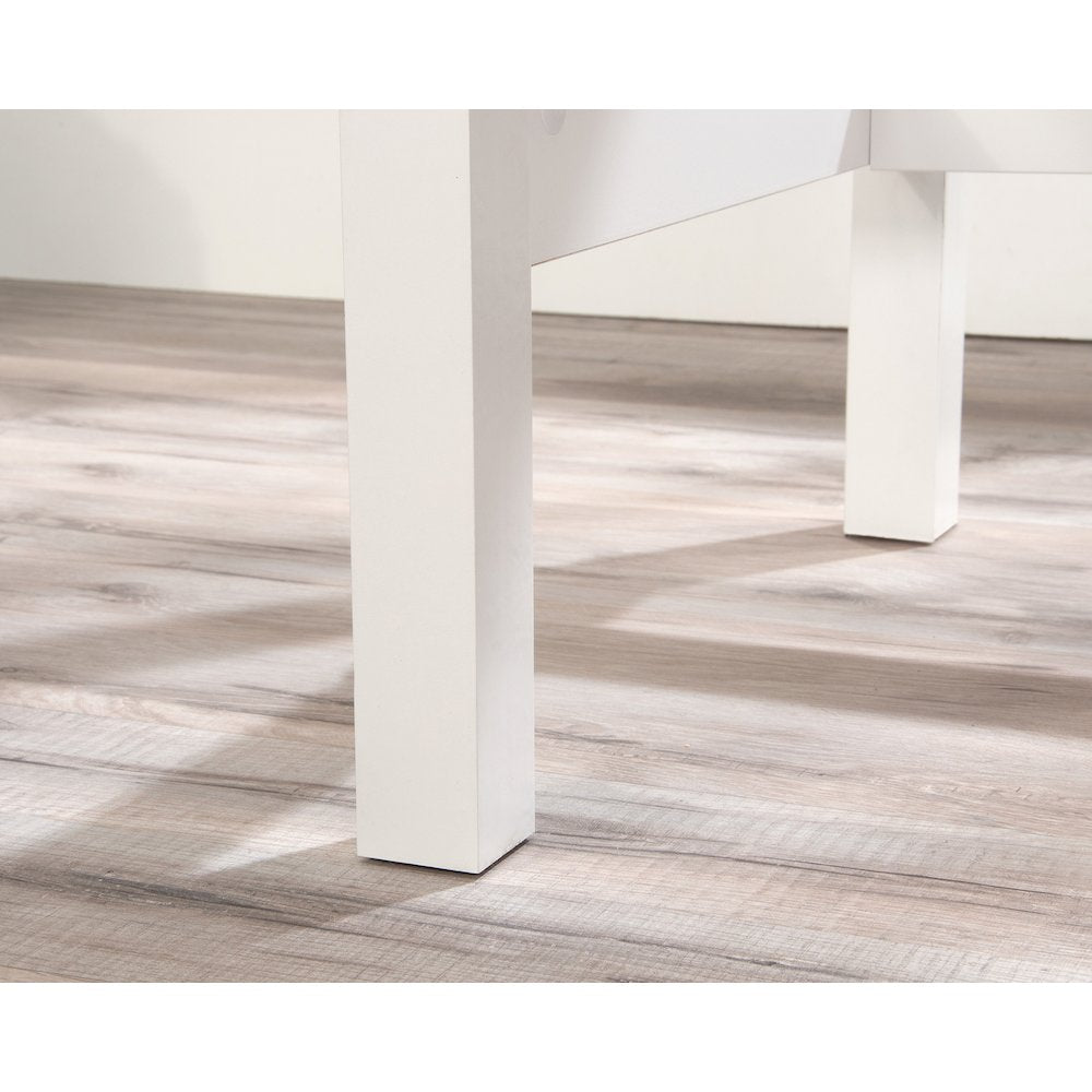 County Line Desk, Soft White finish