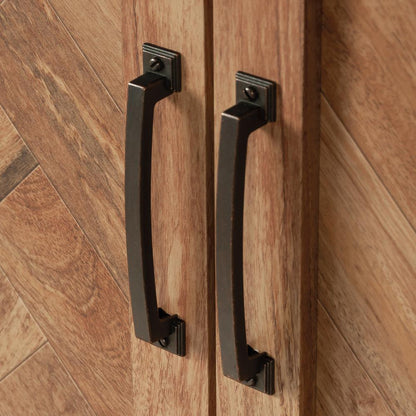 Cannery Bridge Armoire, Sindoori Mango finish